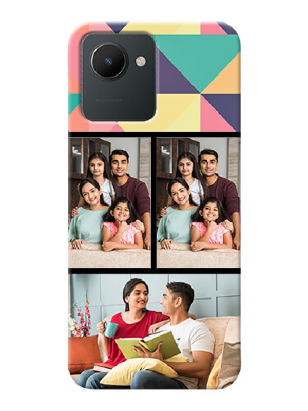 Custom Realme Narzo 50i Prime personalised phone covers: Bulk Pic Upload Design
