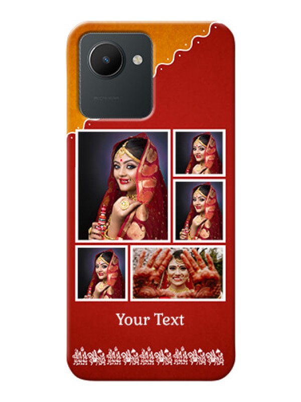Custom Realme Narzo 50i Prime customized phone cases: Wedding Pic Upload Design