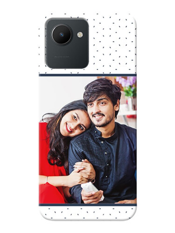 Custom Realme Narzo 50i Prime Personalized Phone Cases: Premium Dot Design