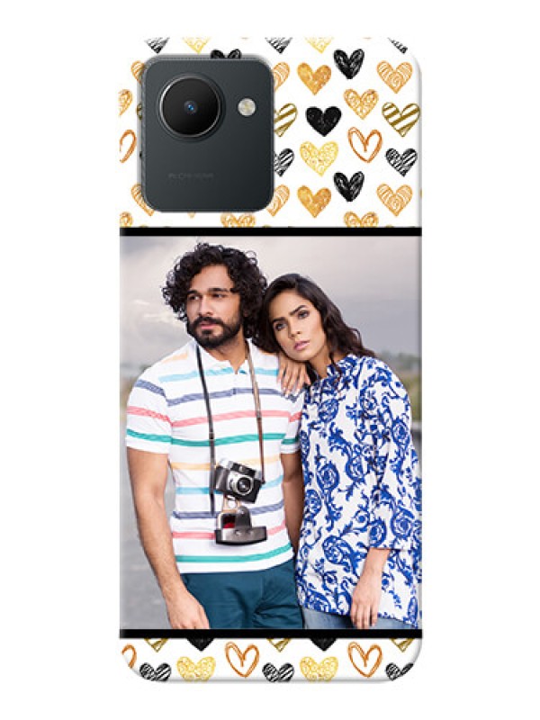 Custom Realme Narzo 50i Prime Personalized Mobile Cases: Love Symbol Design