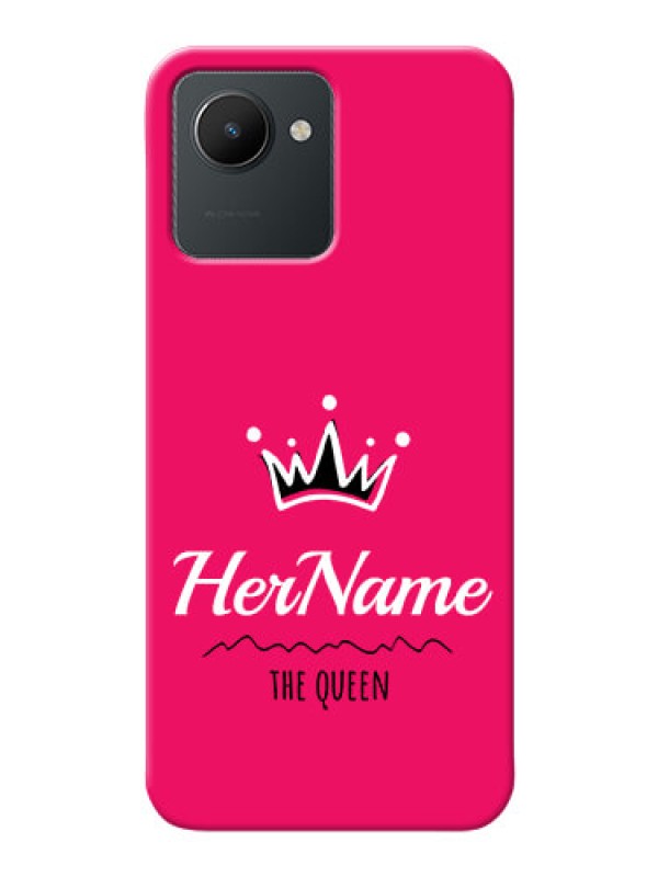 Custom Realme Narzo 50i Prime Queen Phone Case with Name
