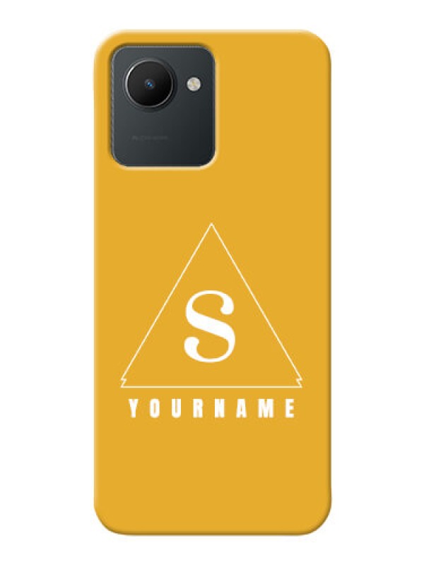 Custom Realme Narzo 50I Prime Custom Mobile Case with simple triangle Design