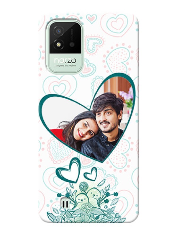 Custom Realme Narzo 50i Personalized Mobile Cases: Premium Couple Design