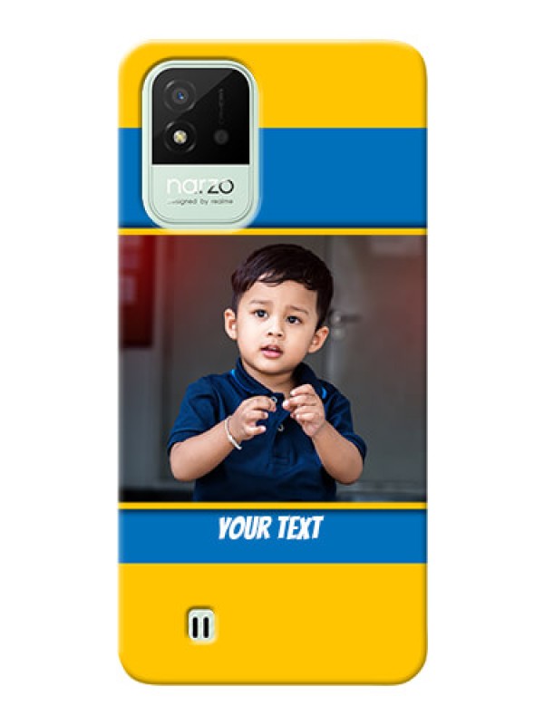 Custom Realme Narzo 50i Mobile Back Covers Online: Birthday Wishes Design