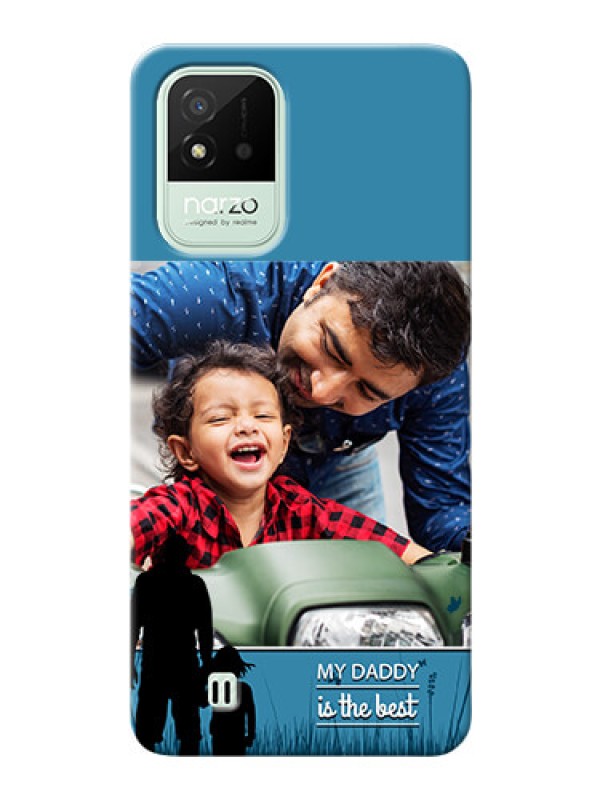 Custom Realme Narzo 50i Personalized Mobile Covers: best dad design 