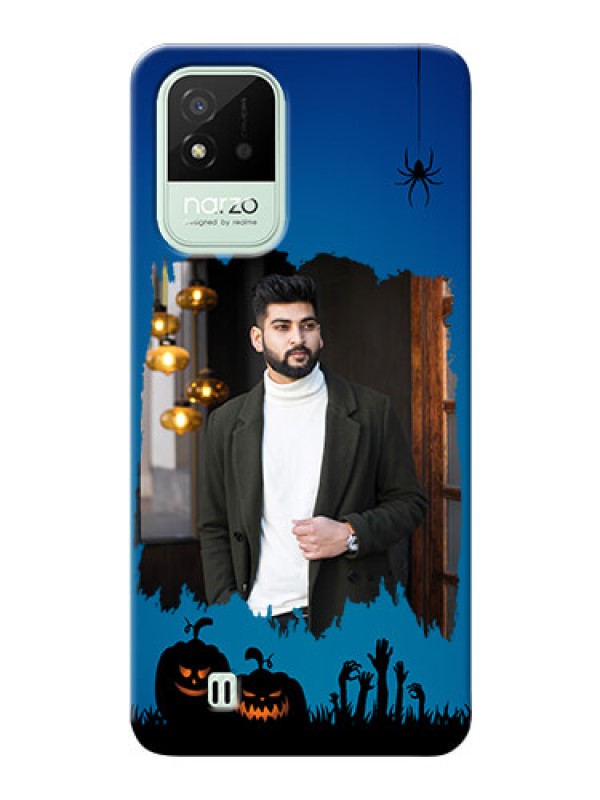 Custom Realme Narzo 50i mobile cases online with pro Halloween design 