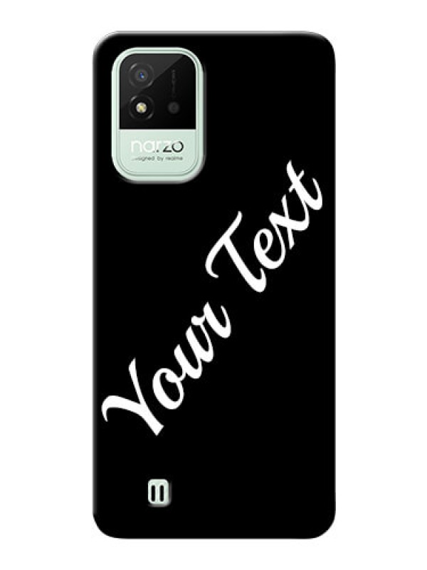 Custom Realme Narzo 50i Custom Mobile Cover with Your Name