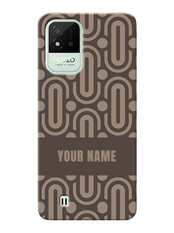 Custom Realme Narzo 50I Custom Phone Covers: Captivating Zero Pattern Design