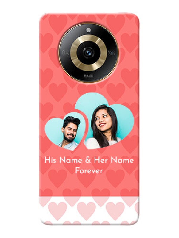Custom Realme Narzo 60 5G personalized phone covers: Couple Pic Upload Design