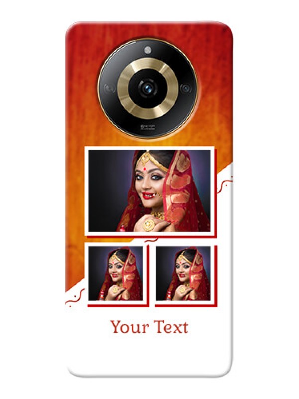 Custom Realme Narzo 60 5G Personalised Phone Cases: Wedding Memories Design