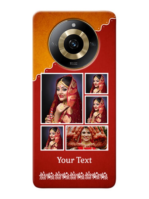 Custom Realme Narzo 60 5G customized phone cases: Wedding Pic Upload Design