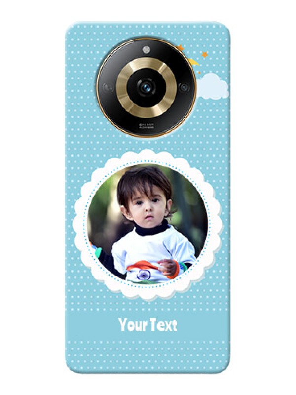 Custom Realme Narzo 60 5G mobile cases online: violet Pattern Design