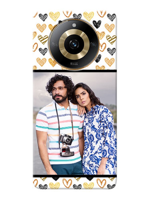 Custom Realme Narzo 60 5G Personalized Mobile Cases: Love Symbol Design