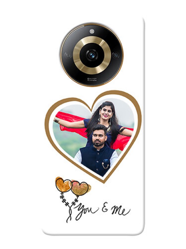 Custom Realme Narzo 60 5G customized phone cases: You & Me Design