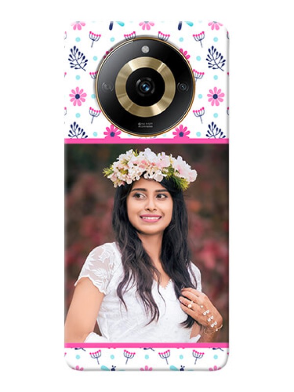 Custom Realme Narzo 60 5G Mobile Covers: Colorful Flower Design