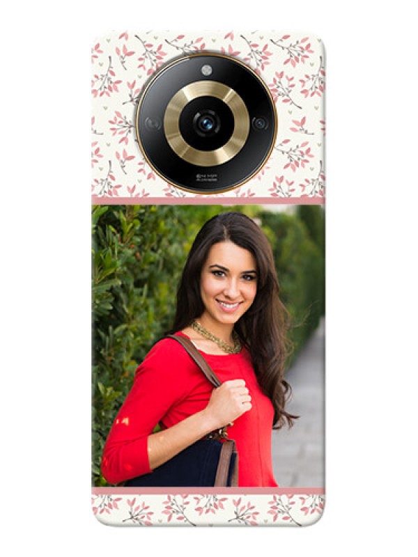 Custom Realme Narzo 60 5G Back Covers: Premium Floral Design