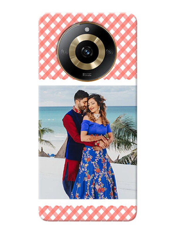 Custom Realme Narzo 60 5G custom mobile cases: Pink Pattern Design