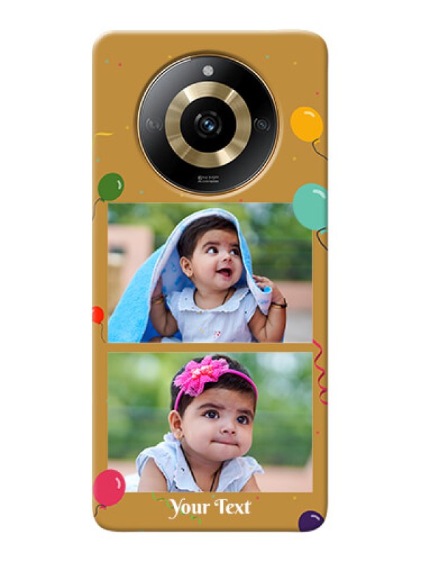 Custom Realme Narzo 60 5G Phone Covers: Image Holder with Birthday Celebrations Design