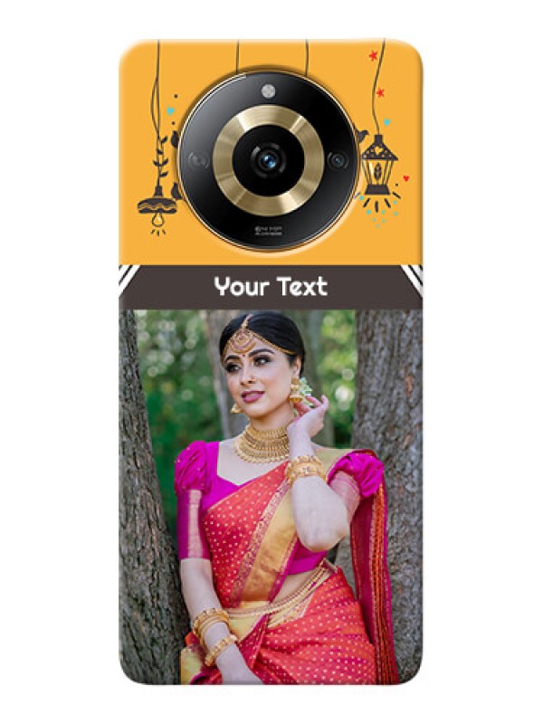 Custom Realme Narzo 60 5G custom back covers with Family Picture and Icons