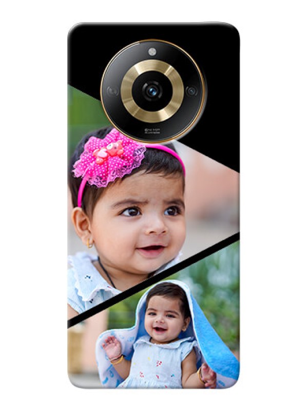 Custom Realme Narzo 60 5G mobile back covers online: Semi Cut Design