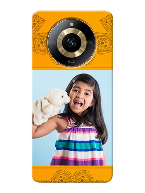 Custom Realme Narzo 60 5G custom mobile back covers: Photo Wedding Design