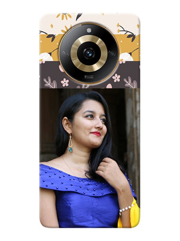 Custom Realme Narzo 60 5G mobile cases online: Stylish Floral Design