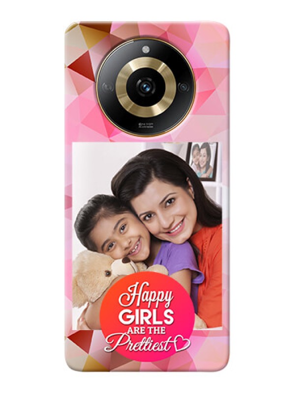 Custom Realme Narzo 60 5G Personalized Phone Covers: Abstract Triangle Design