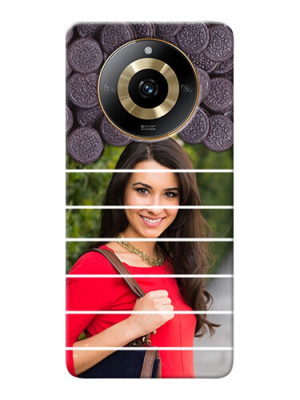 Custom Realme Narzo 60 5G Custom Mobile Covers with Oreo Biscuit Design