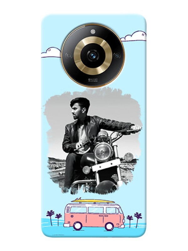 Custom Realme Narzo 60 5G Mobile Covers Online: Travel & Adventure Design