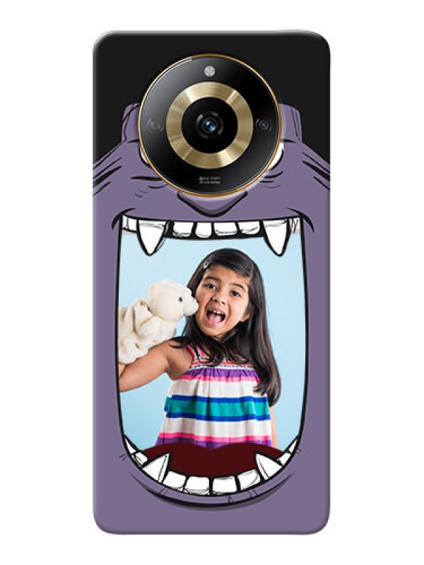 Custom Realme Narzo 60 5G Personalised Phone Covers: Angry Monster Design