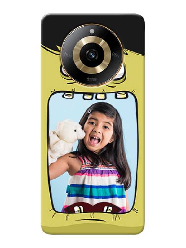 Custom Realme Narzo 60 5G Mobile Covers: Cartoon monster back case Design