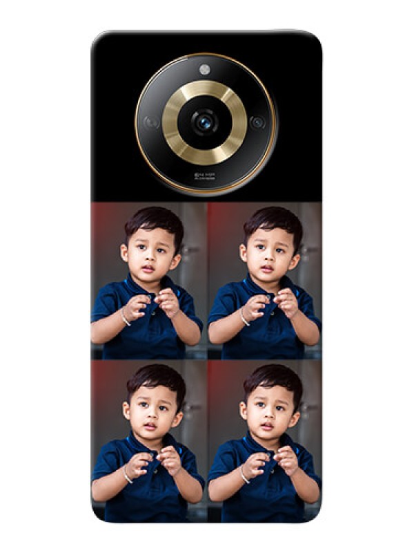 Custom Realme Narzo 60 5G 4 Image Holder on Mobile Cover