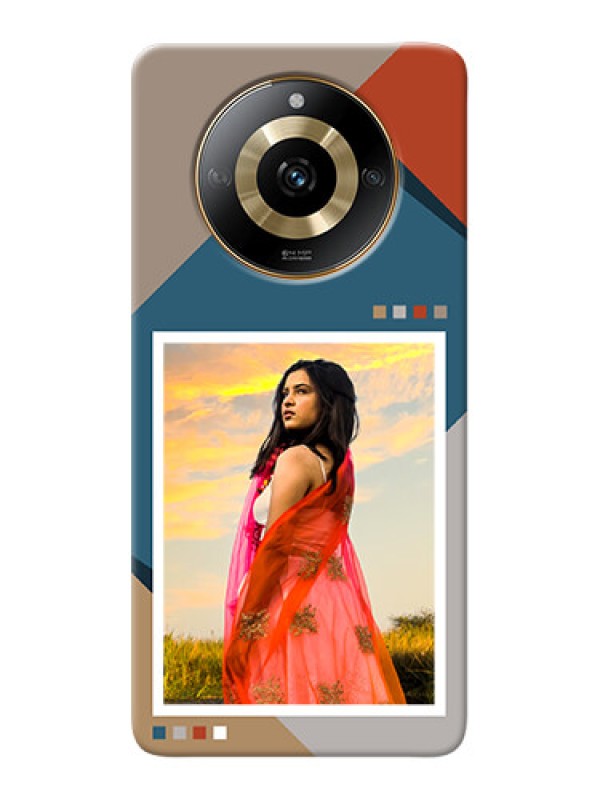 Custom Realme Narzo 60 5G Personalized Phone Case with Retro color pallet Design