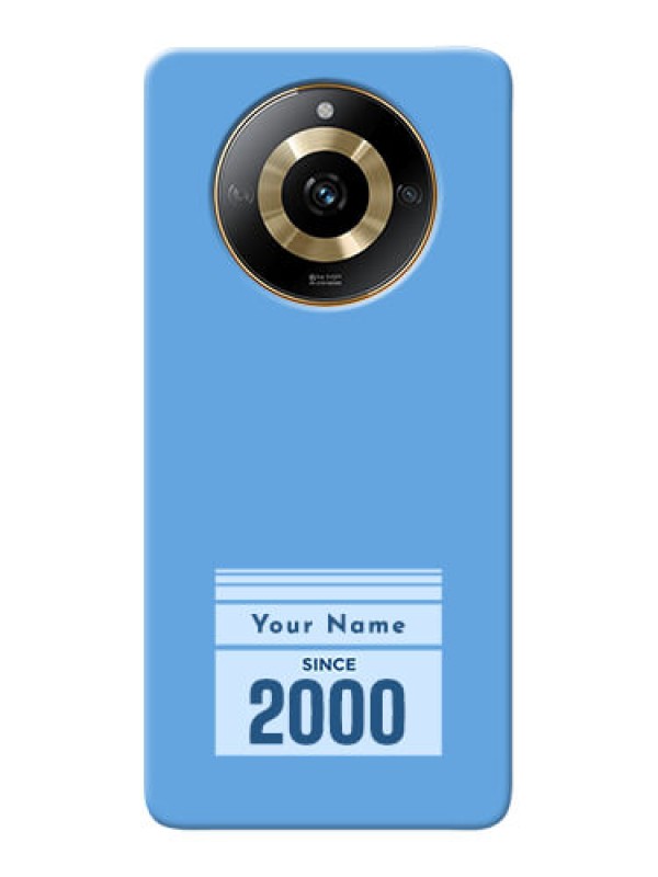 Custom Realme Narzo 60 5G Custom Mobile Case with Custom Year of birth Design