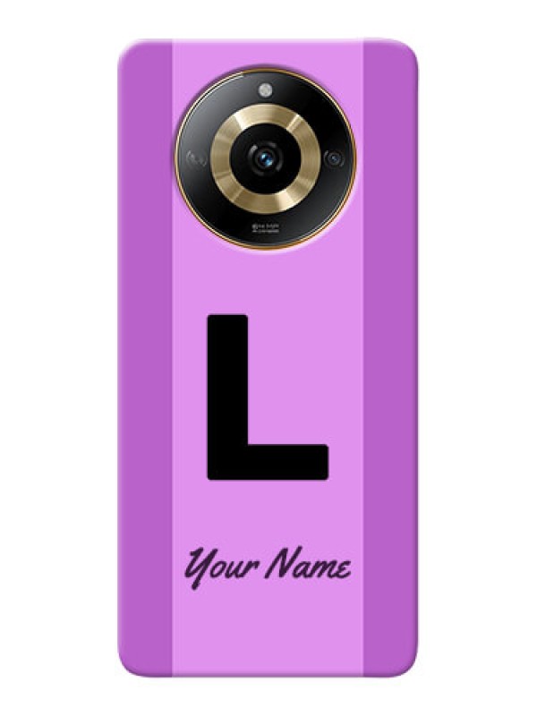 Custom Realme Narzo 60 5G Custom Phone Case with Tricolor custom text Design