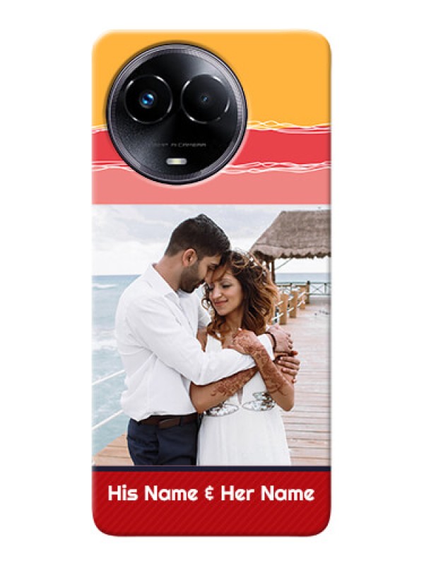 Custom Realme Narzo 60x 5G custom mobile phone covers: Colorful Case Design