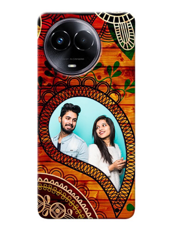 Custom Realme Narzo 60x 5G custom mobile cases: Abstract Colorful Design