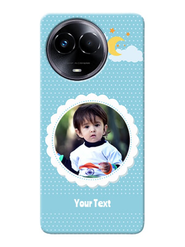 Custom Realme Narzo 60x 5G mobile cases online: violet Pattern Design