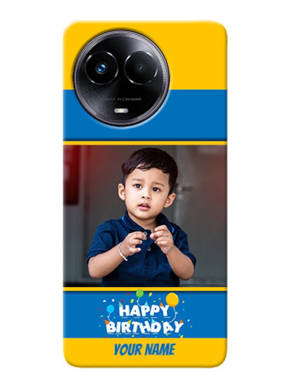 Custom Realme Narzo 60x 5G Mobile Back Covers Online: Birthday Wishes Design