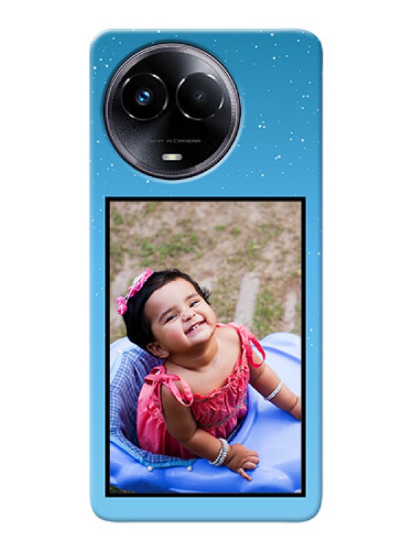 Custom Realme Narzo 60x 5G Phone Covers: Wave Pattern Colorful Design