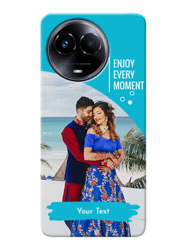 Custom Realme Narzo 60x 5G Personalized Phone Covers: Happy Moment Design