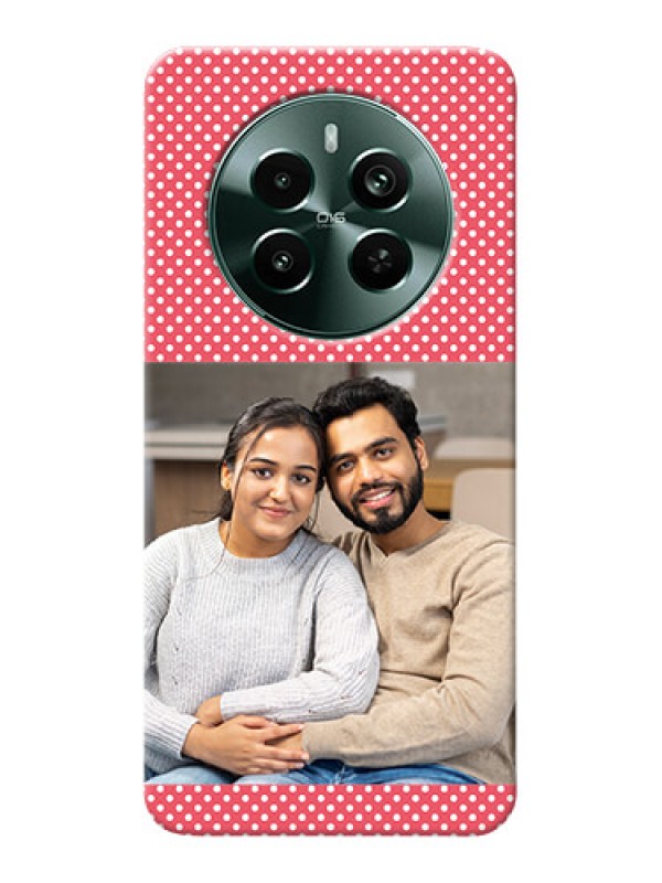 Custom Narzo 70 Pro 5G Custom Mobile Case with White Dotted Design