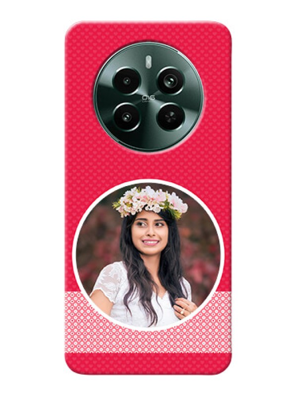 Custom Narzo 70 Pro 5G Mobile Covers Online: Pink Pattern Design