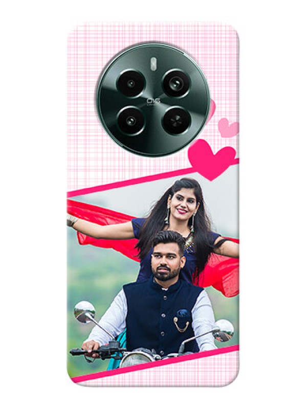 Custom Narzo 70 Pro 5G Personalised Phone Cases: Love Shape Heart Design