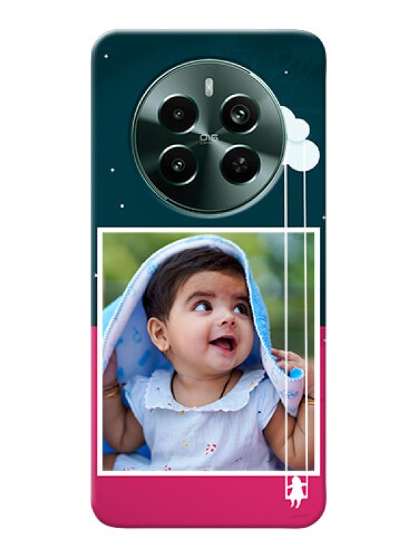 Custom Narzo 70 Pro 5G custom phone covers: Cute Girl with Cloud Design