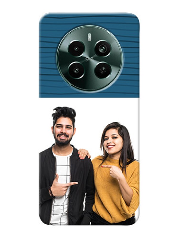 Custom Narzo 70 Pro 5G Custom Phone Cases: Blue Pattern Cover Design