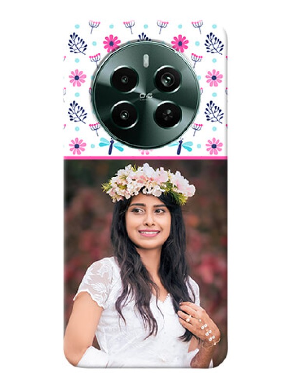 Custom Narzo 70 Pro 5G Mobile Covers: Colorful Flower Design