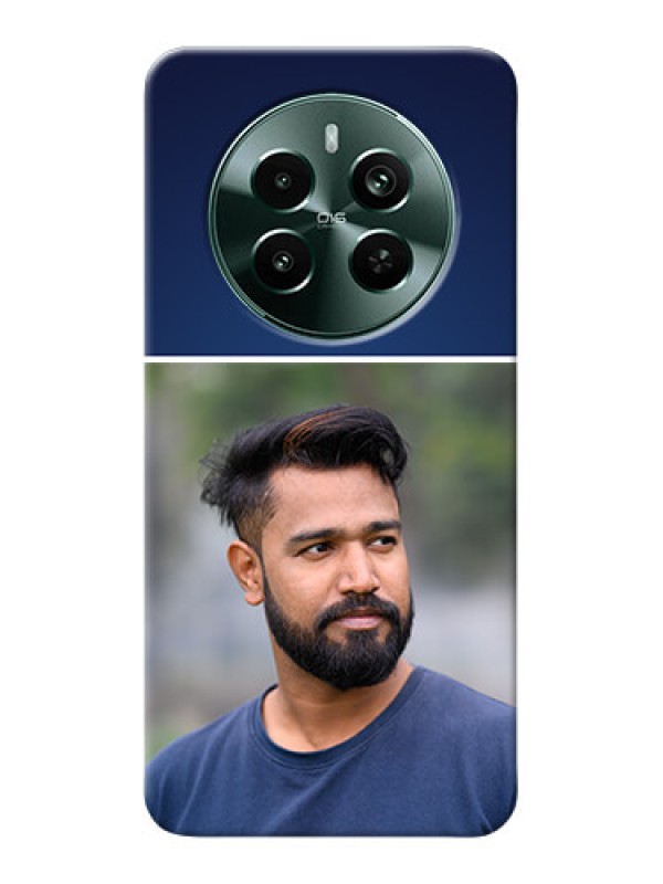 Custom Narzo 70 Pro 5G Mobile Cases: Simple Royal Blue Design