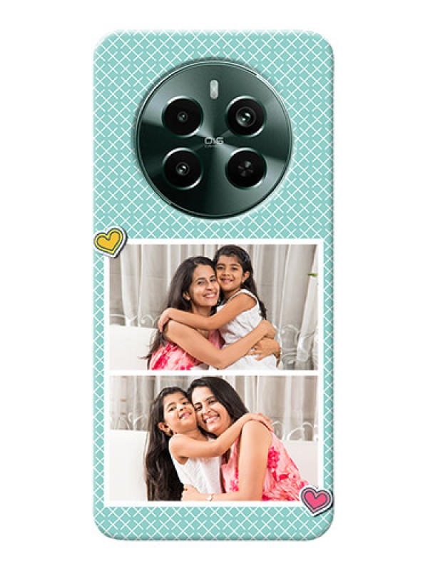 Custom Narzo 70 Pro 5G Custom Phone Cases: 2 Image Holder with Pattern Design