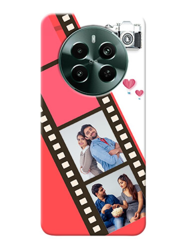 Custom Narzo 70 Pro 5G custom phone covers: 3 Image Holder with Film Reel